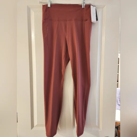 CALIA Women's Inspire 7/8 Leggings, size L, NWT, Red - Picture 6 of 11